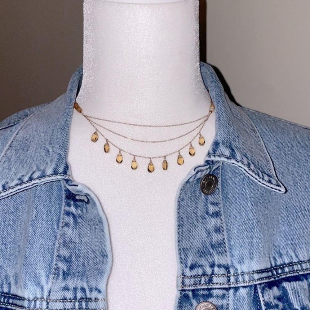 SAKS Golden Choker Necklace by RAPZ @ Saks Fifth Avenue